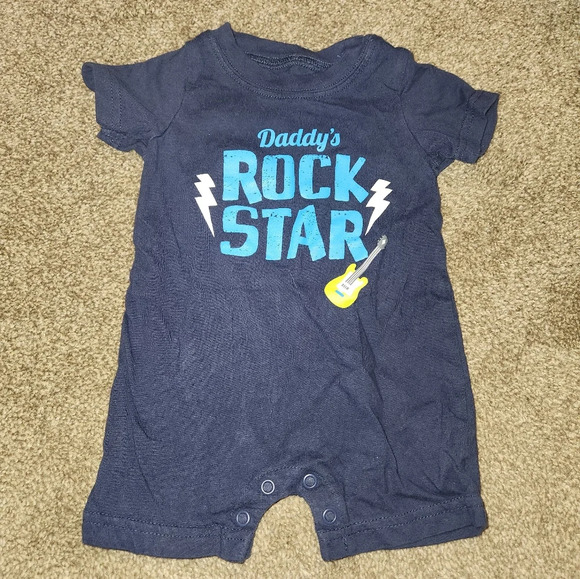 Carter's 3 Months Set of 2 Rompers - Picture 3 of 7